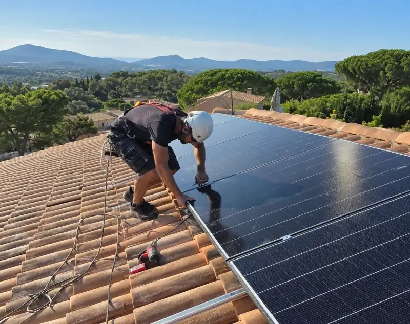 Installateur panneaux solaires Belcastel — pose photovoltaïque sur toiture